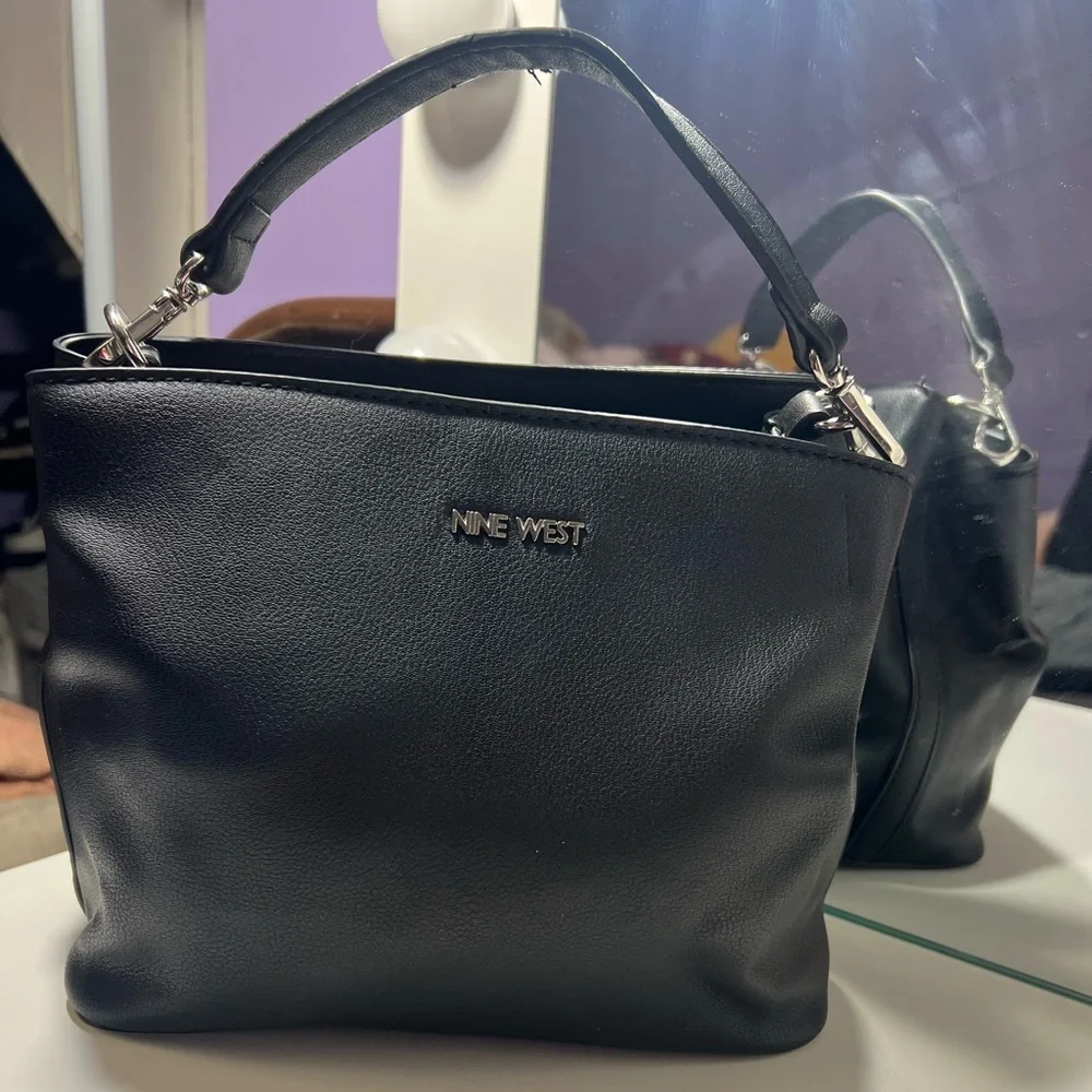 Nine West Gracyn Bucket Black One Size Handbag